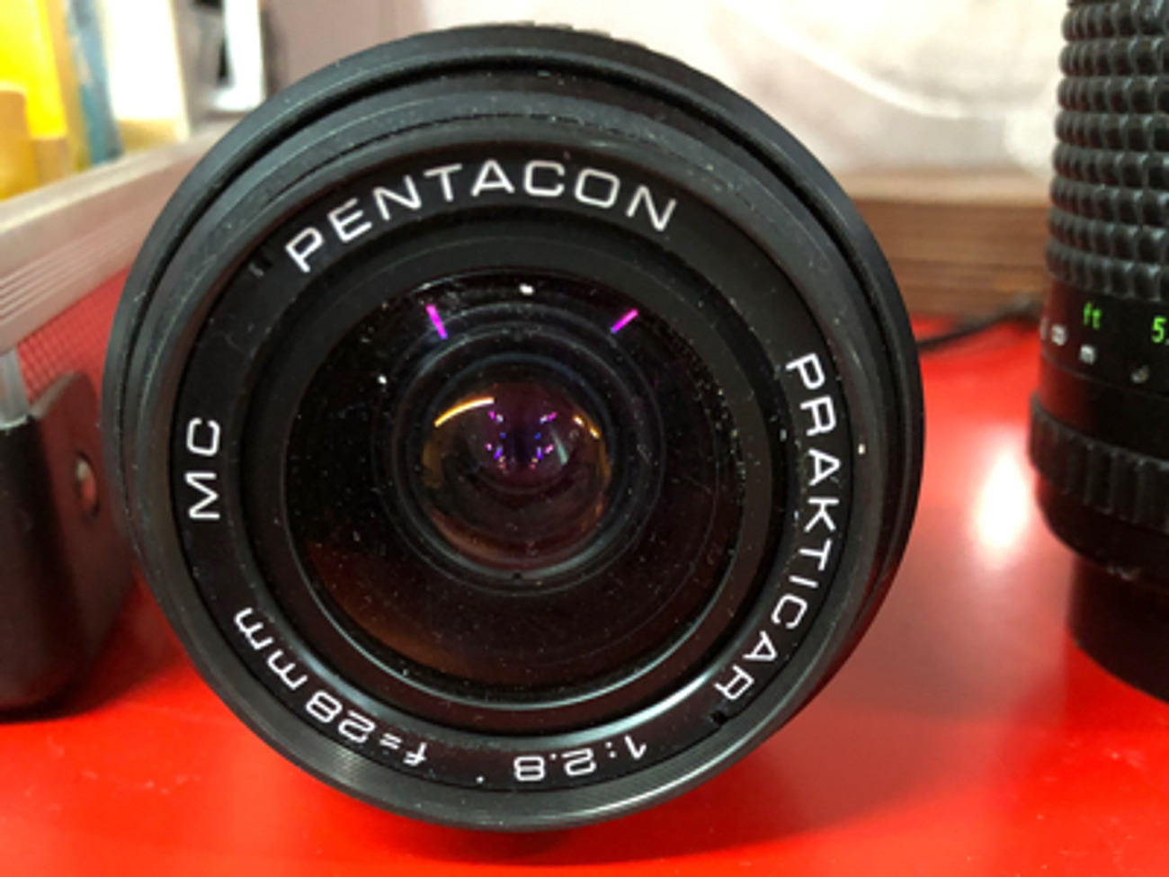 Prakticar pentacon wide angle lens
