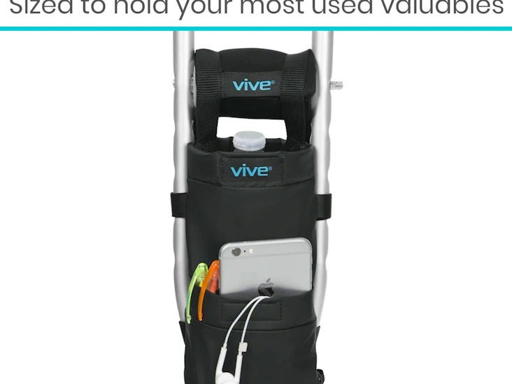 Premier pro crutches w/ crutch comfort & vive pocket