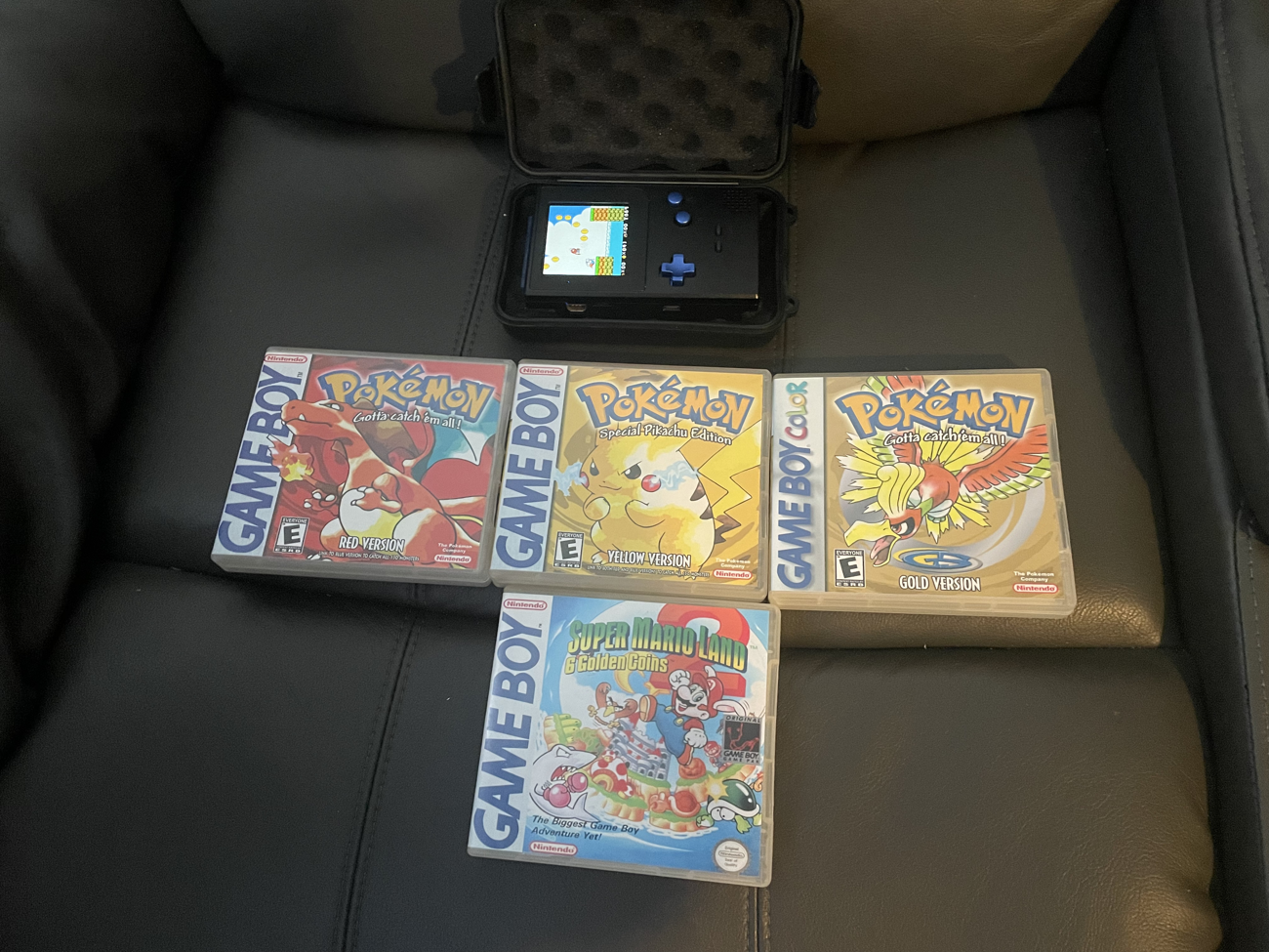 Premium ips screen boxypixel aluminium gameboy color bundle