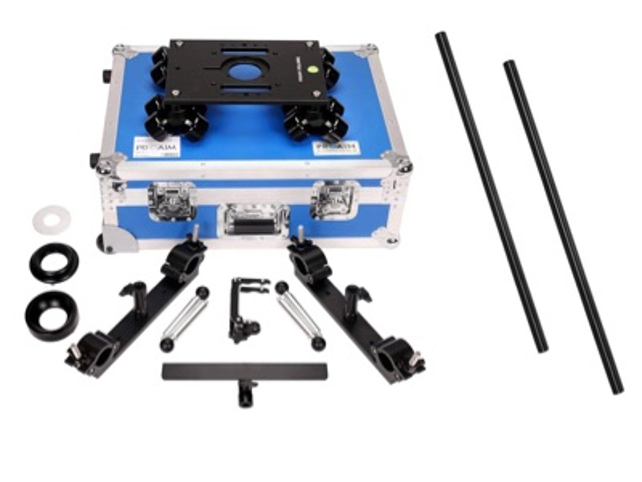 Proaim polaris track & dolly slider + 4ft track poles 