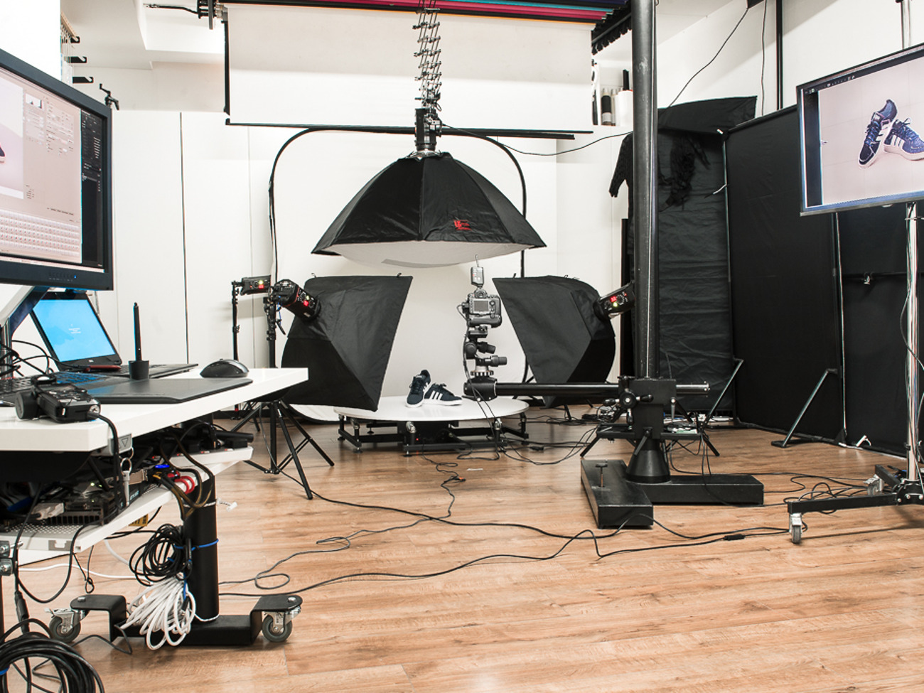 Product photography studio