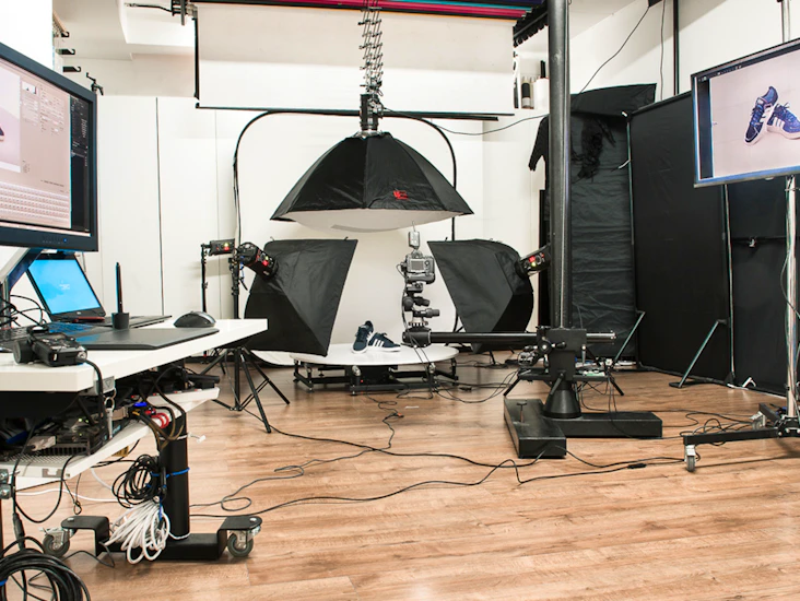 Product photography studio