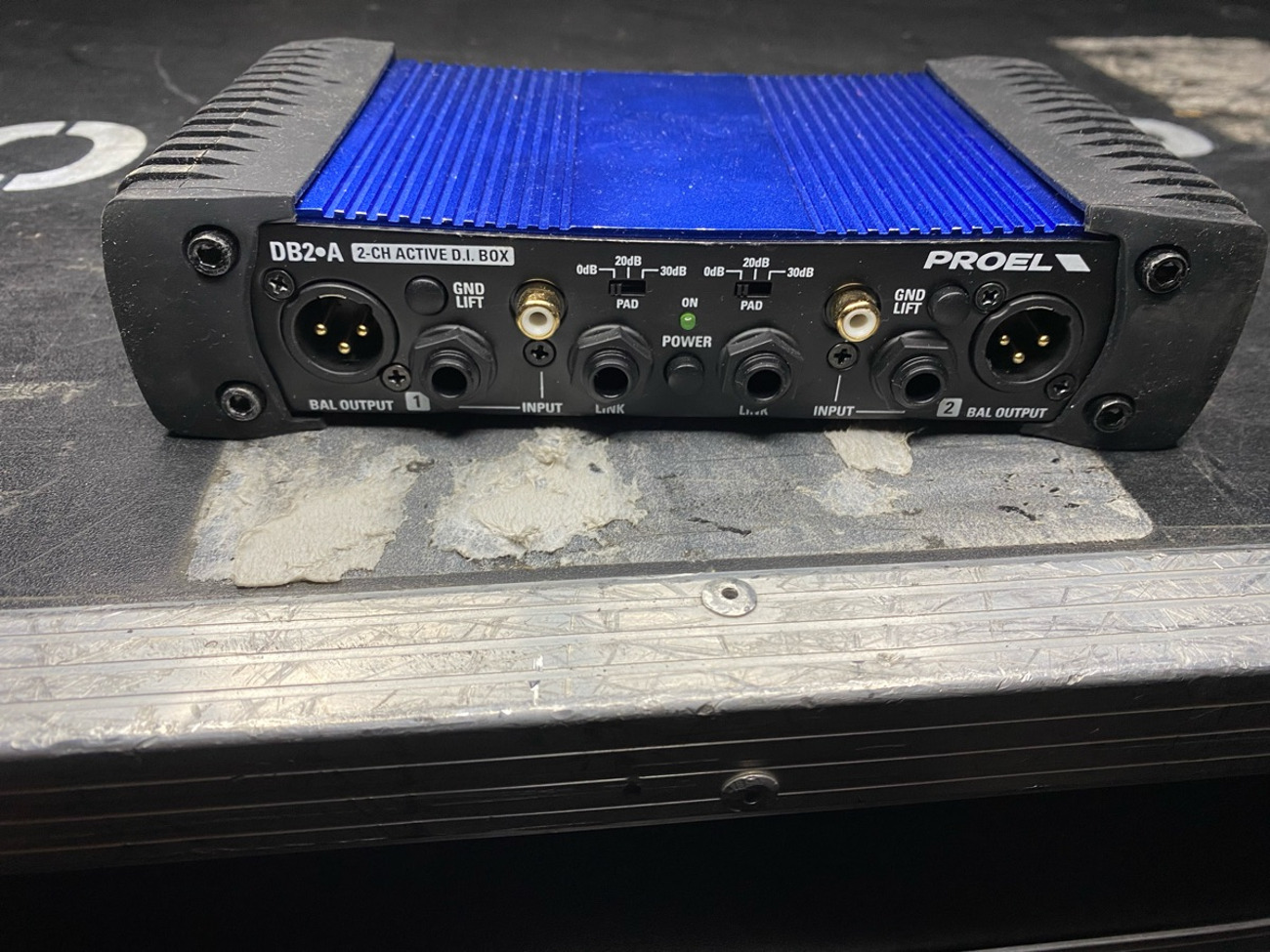 Proel db2a active 2 channel di box 