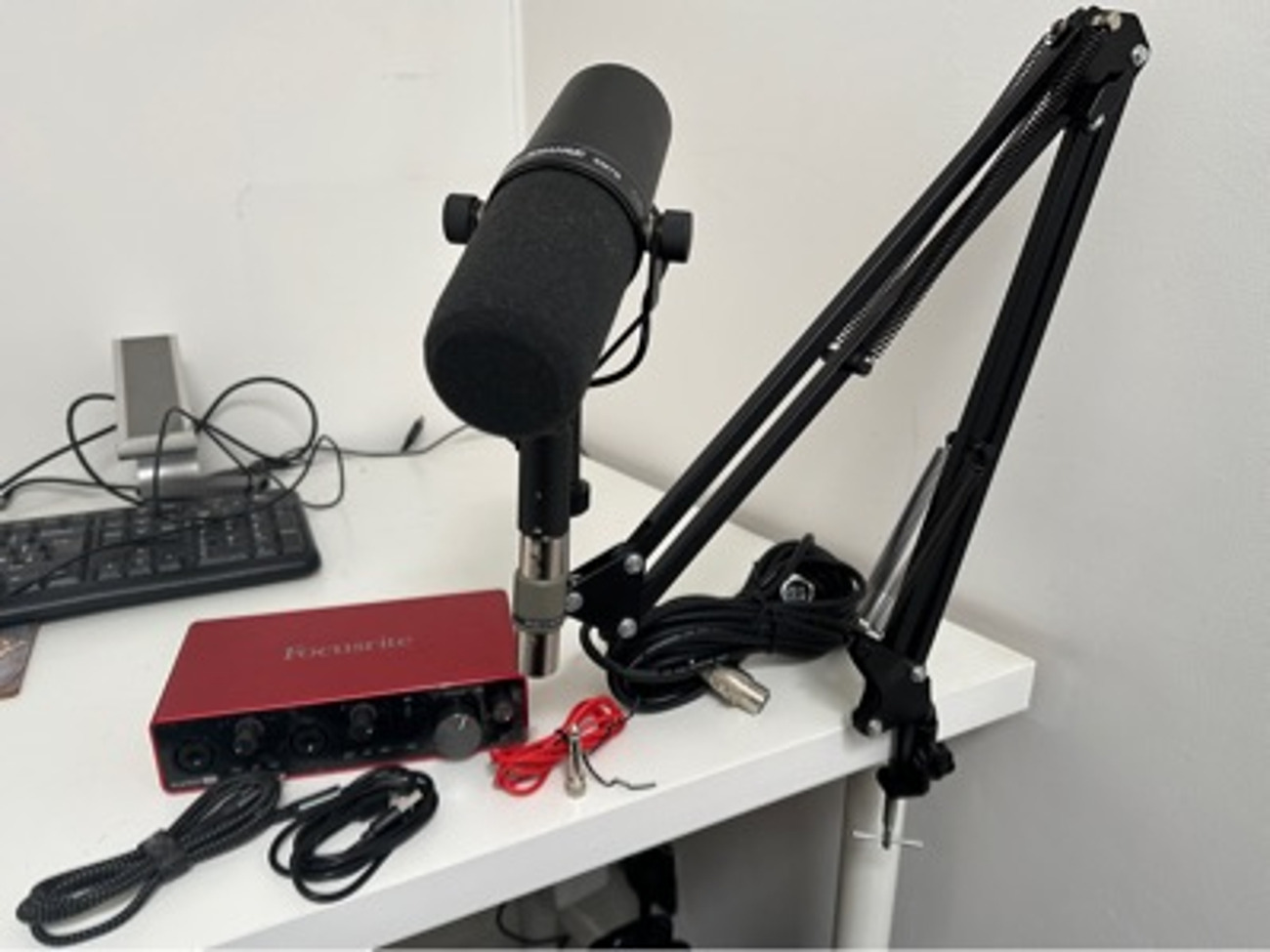 Professional audio recording bundle (podcasts and video)