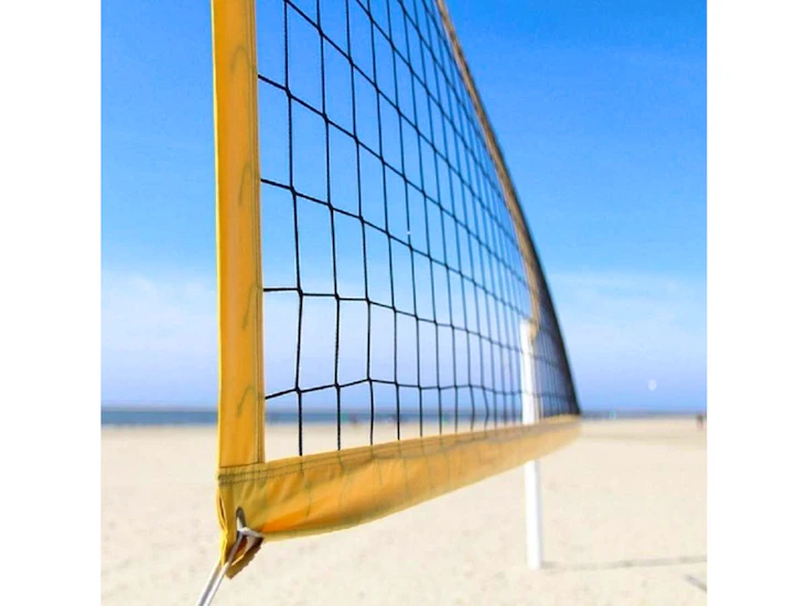 Professional beach volleyball net lines tension strap