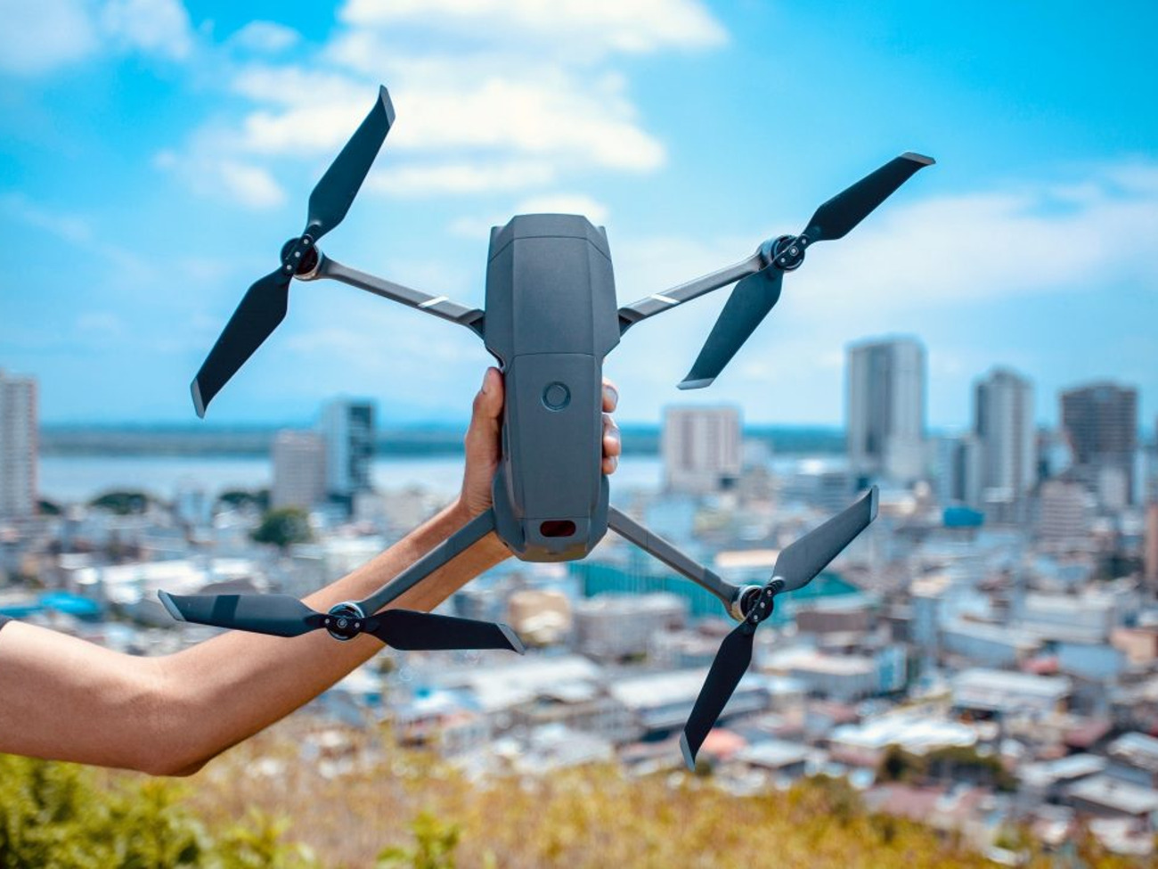Professional fully licensed drone pilot 
