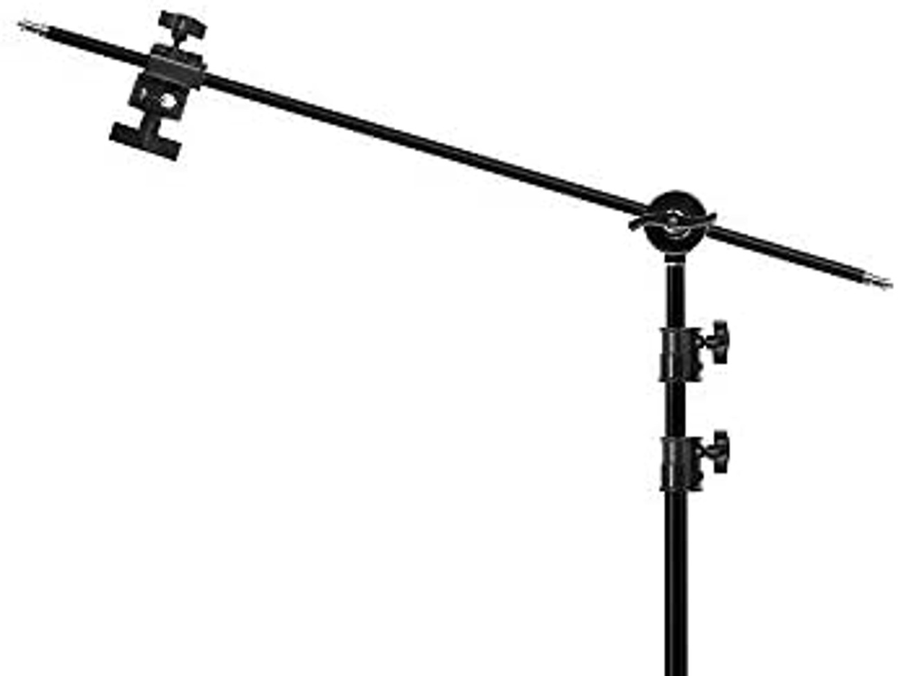 2x professional heavy duty c stand /light stand (black)