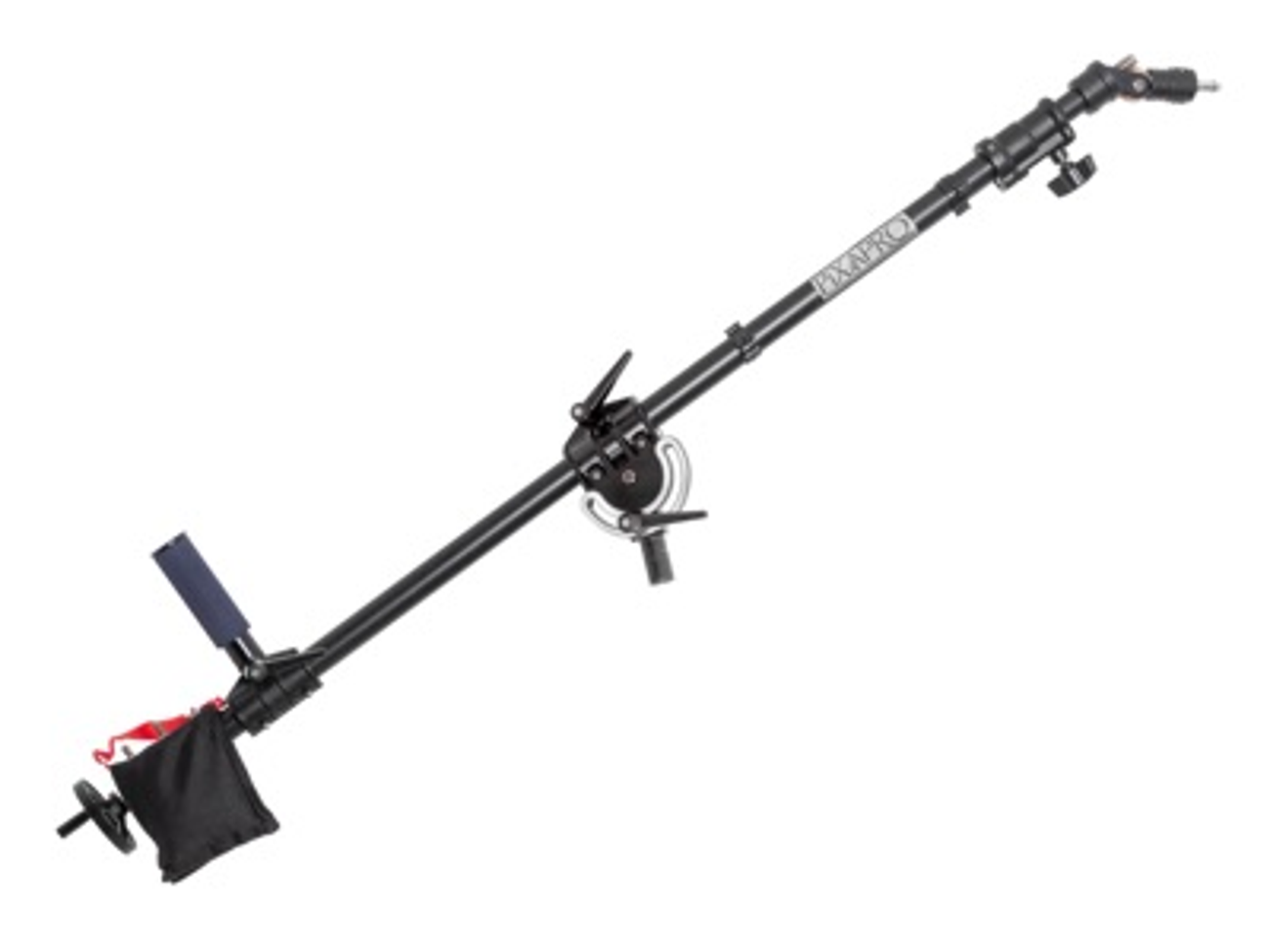 Professional studio reclined rotatable holder boom arm