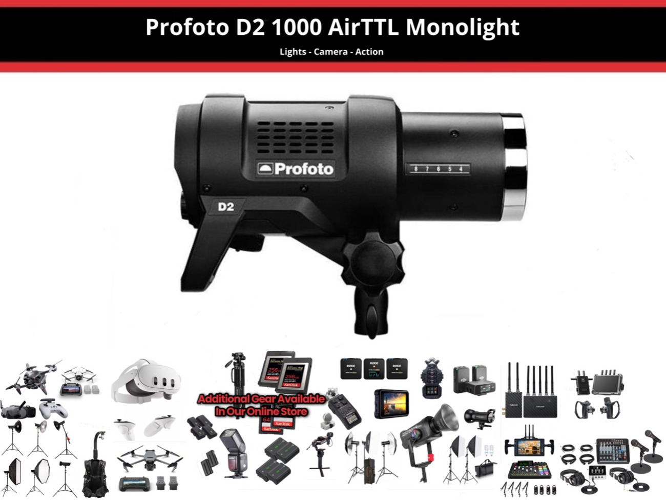 Profoto d2 1000w