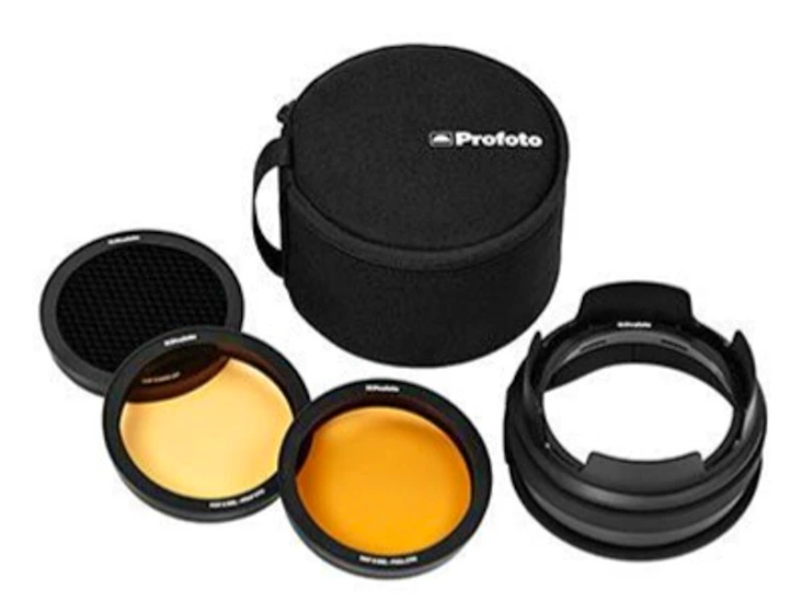 Profoto off camera flash ii grid + gel kit