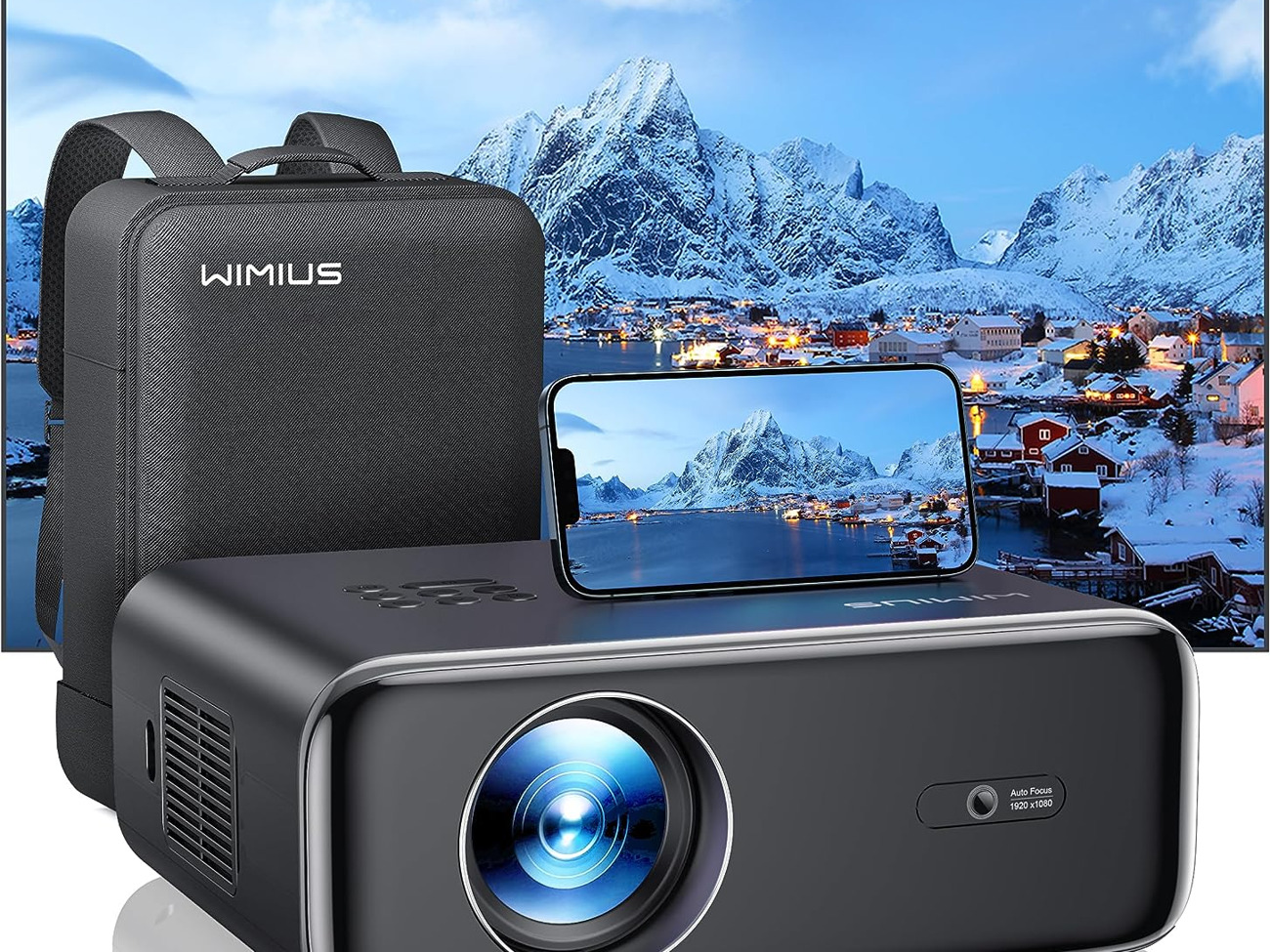 Projector full hd 1080p portable projector supported 4k