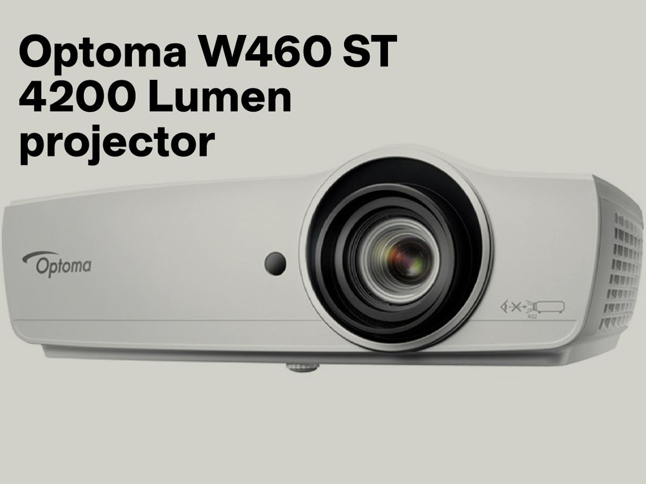 Projector optoma w460 st 4200 lumen short throw hd