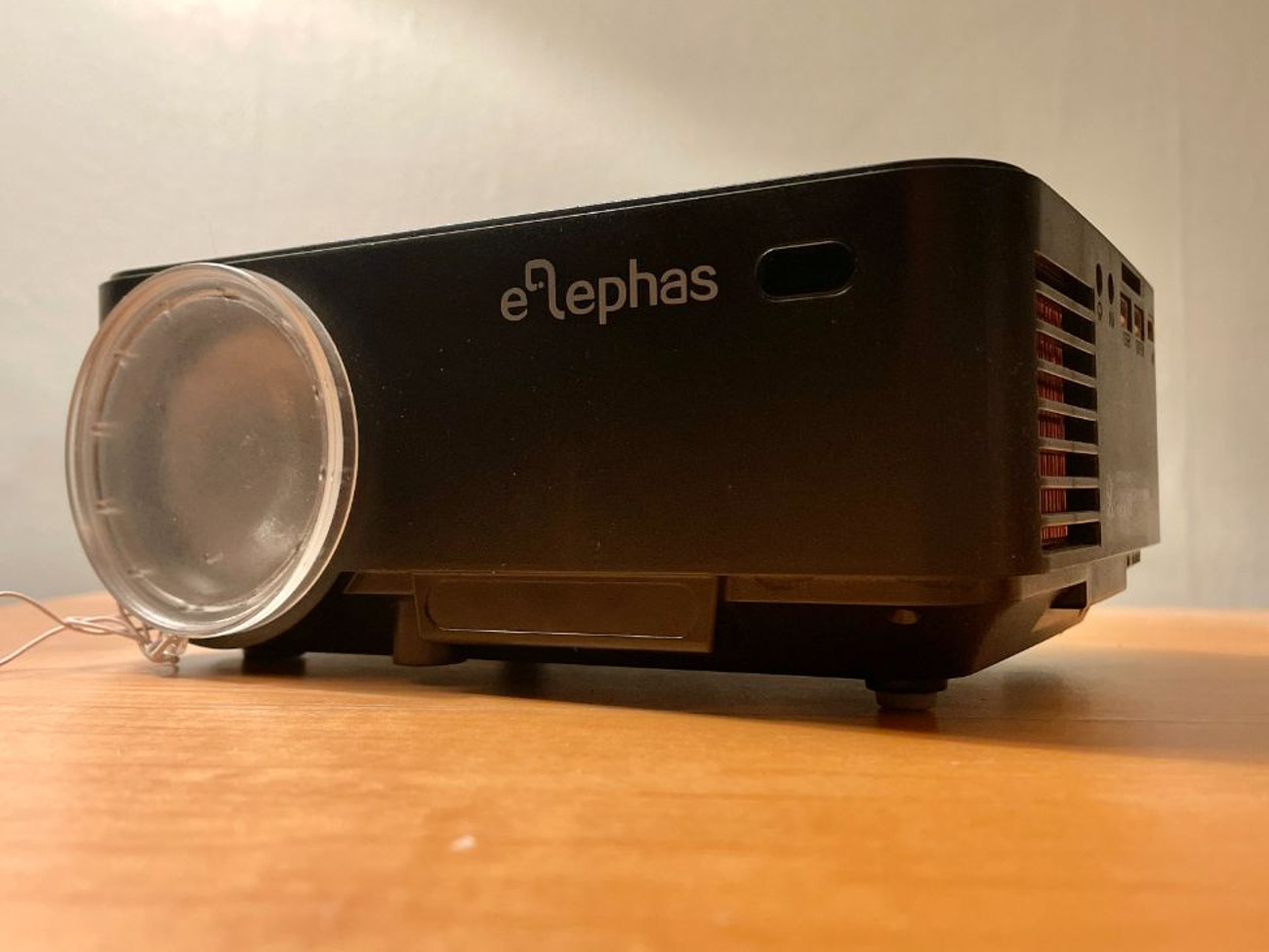 Projector perfect for lighting effects or background use