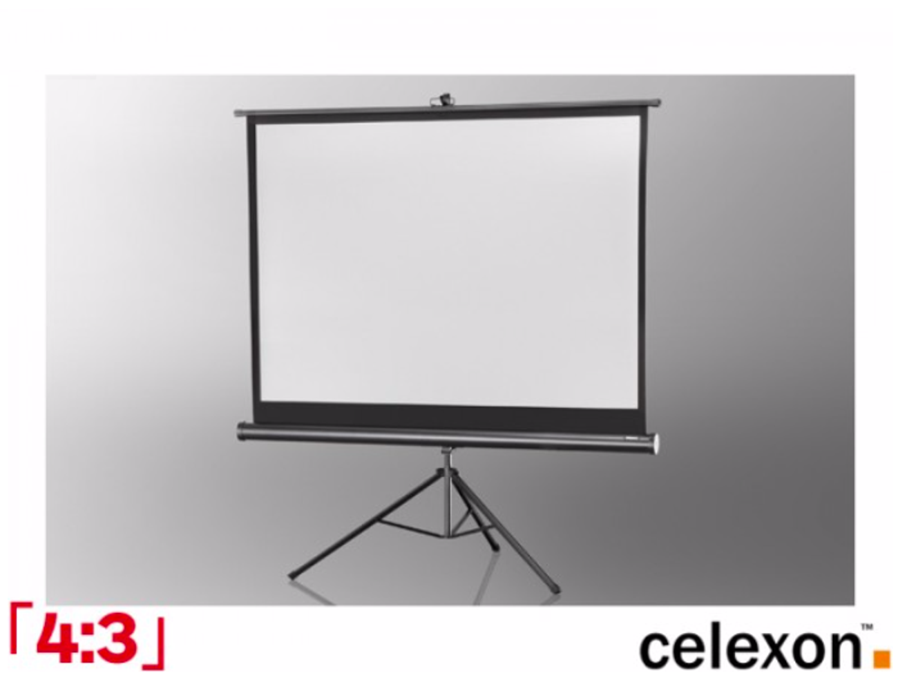 Projector screen 2.1m portable tripod