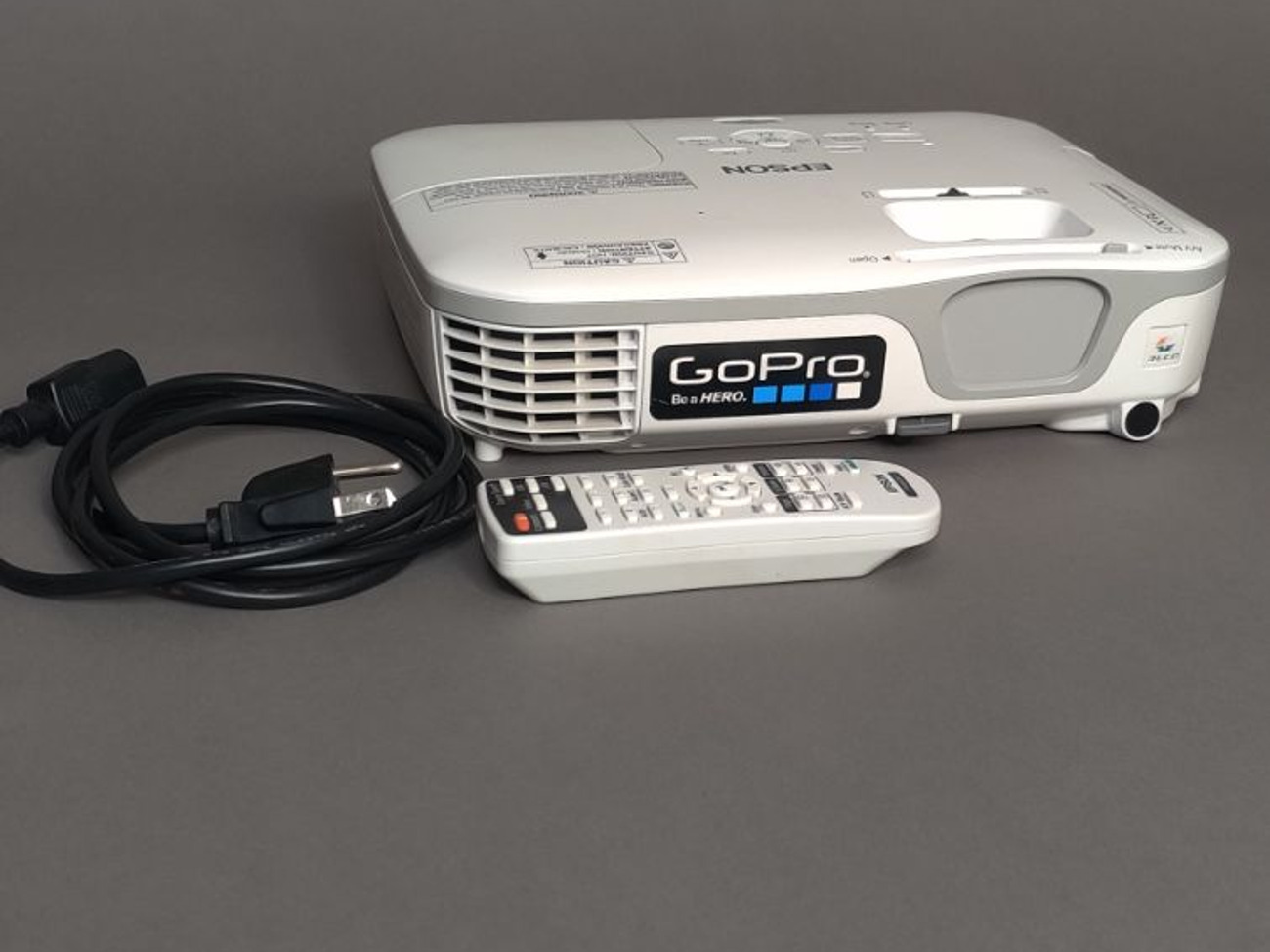 Projector with remote
