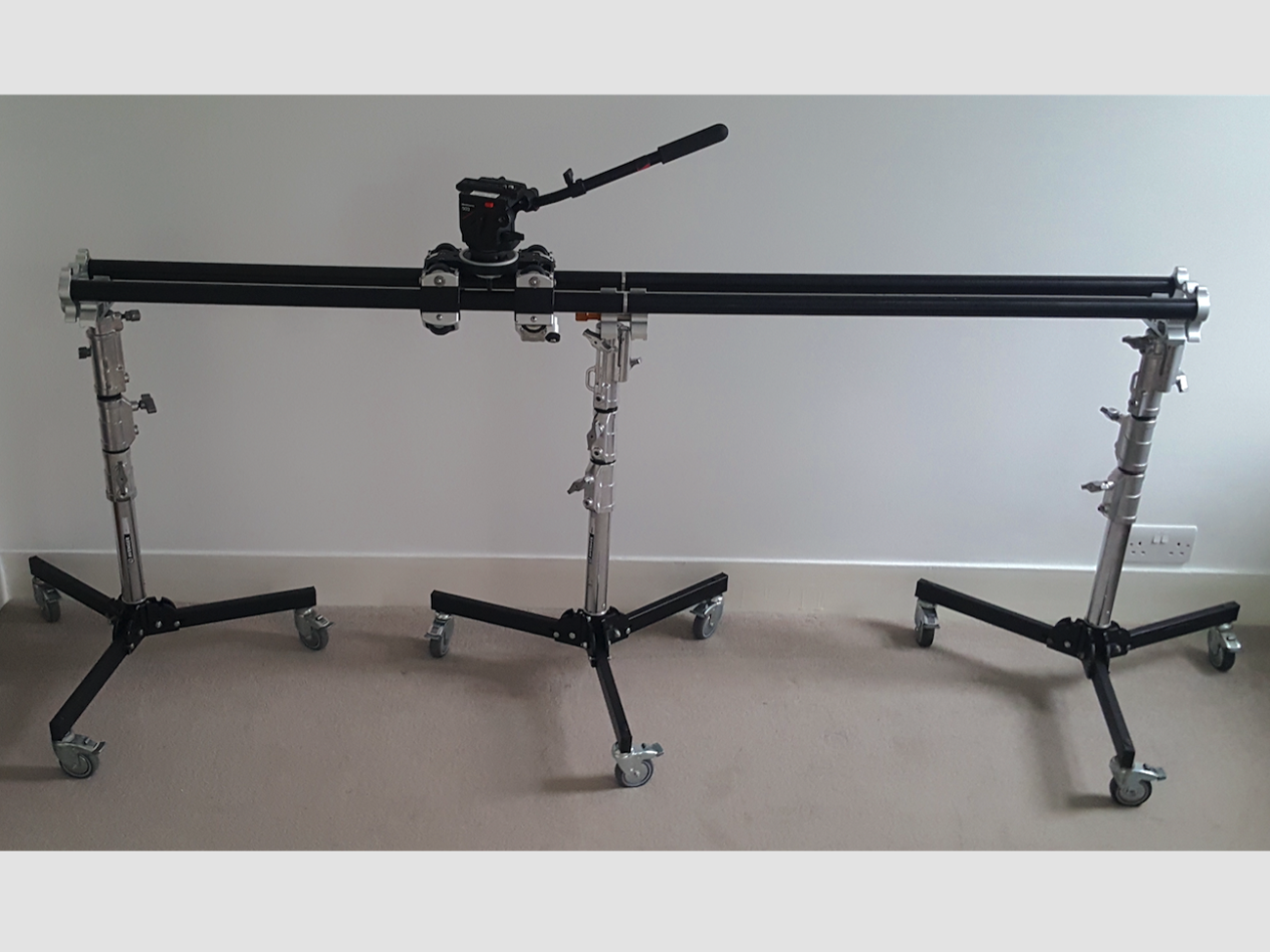 Prosup tango roller slider dolly - for arri, red, sony etc