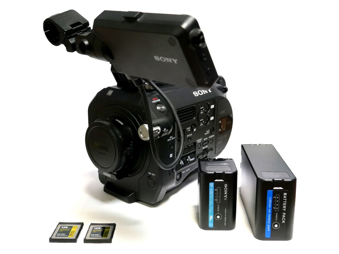 Pxw-fs7 with metabones speed booster ultra
