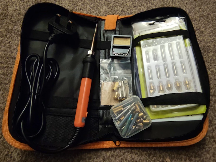 Diy pyrography wood burning kit