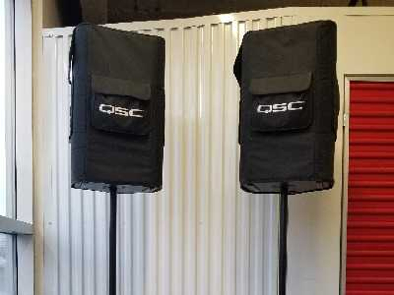 Qsc k series speaker system (free delivery)