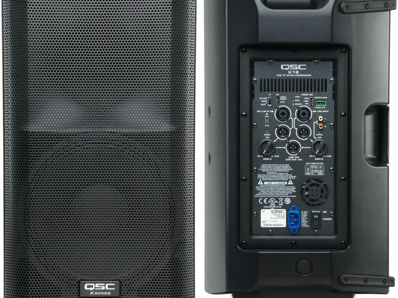 Dj speaker package qsc k12 dj speakers 12"