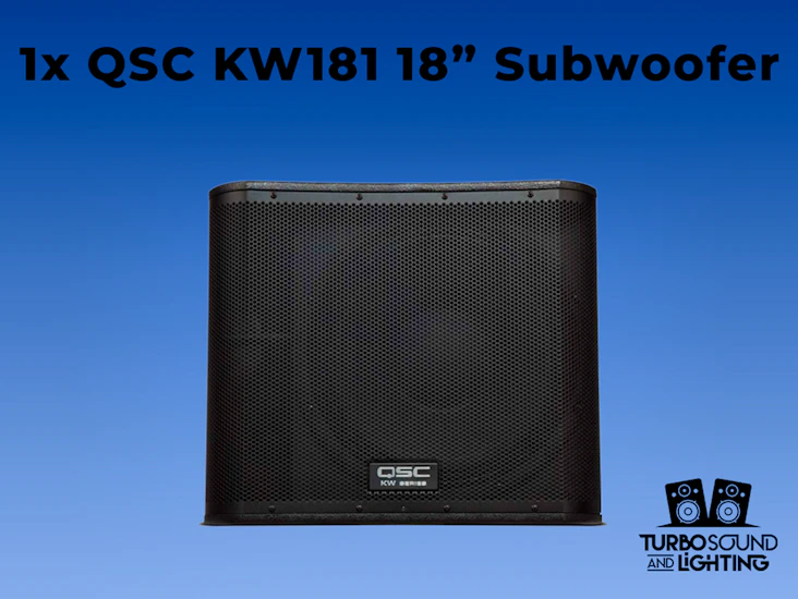 Qsc kw181 subwoofer