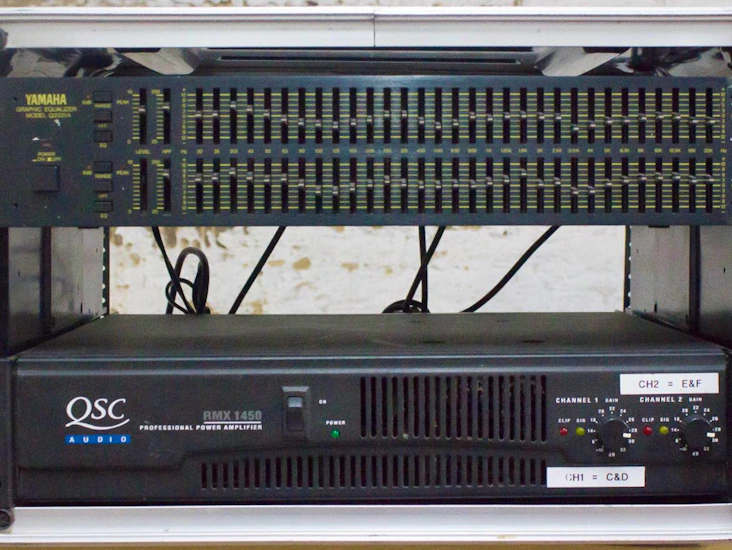 Qsc rmx 1450 amplifier