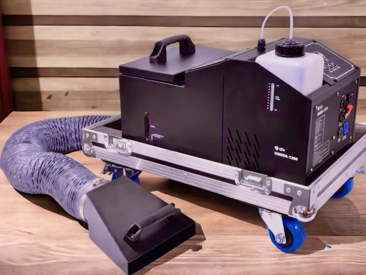 Qtx umbra 1200w low lying fog machine