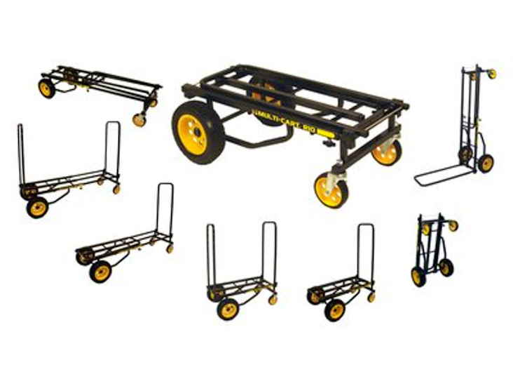 Multi-cart r10 rocknroller convertable hand truck with decking