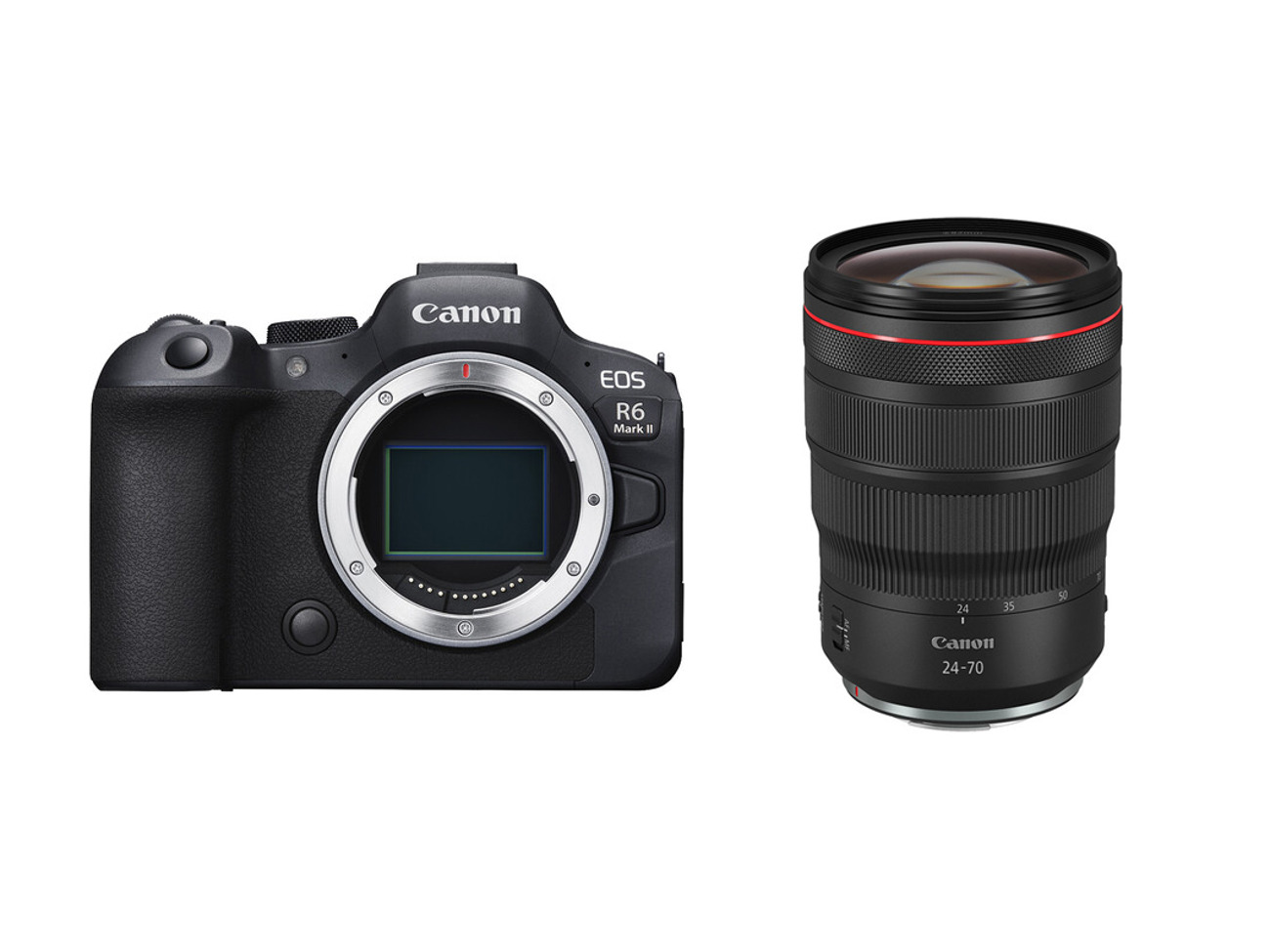 Canon r6 ii kit with rf 24-70 f/2.8