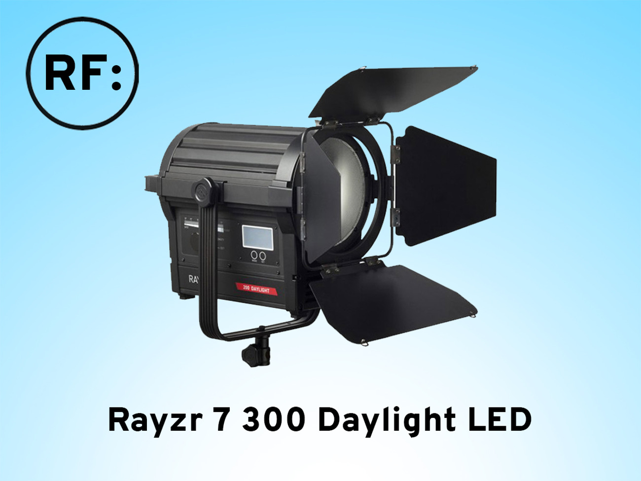 Rayzr 7 300 daylight led fresnel (aputure 300d killer)