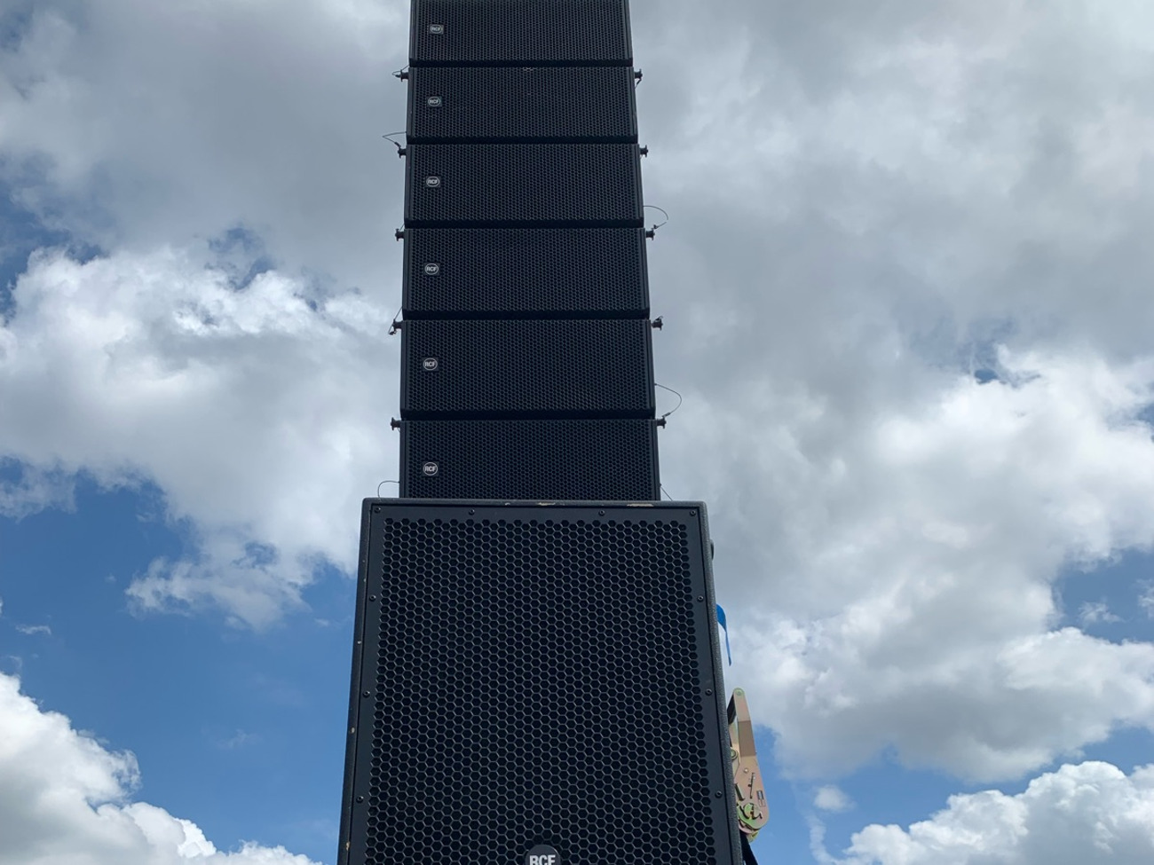 Rcf hdl6a line array system