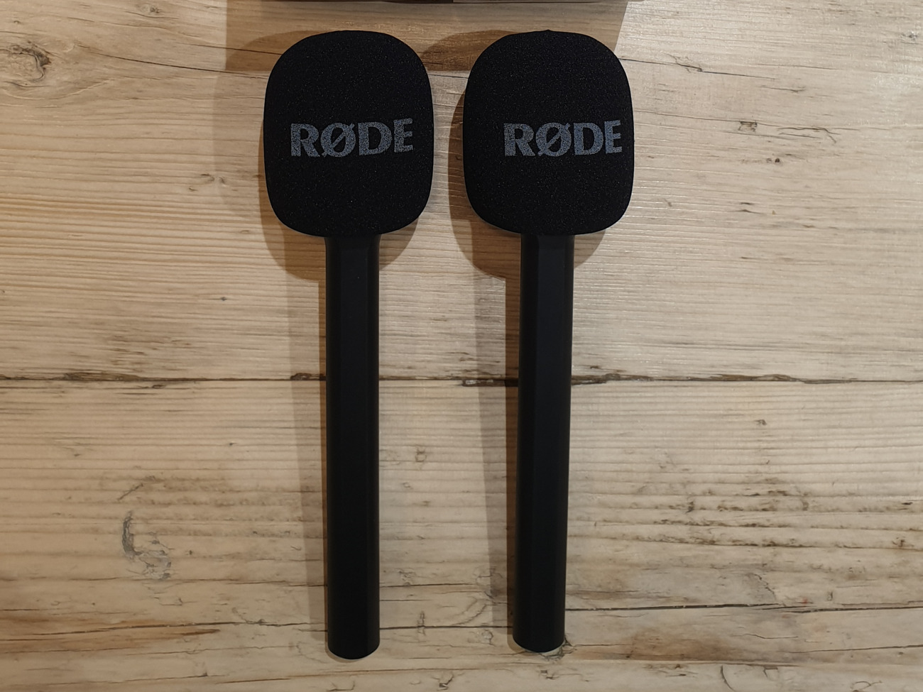 Rode interview go handheld microphone (x2)