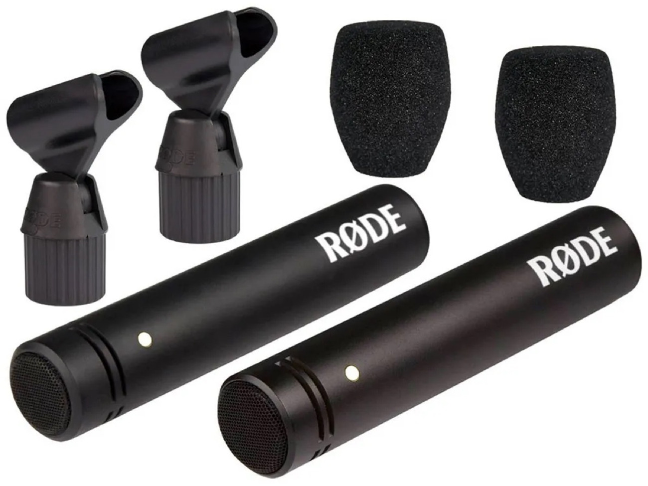 Røde m5 cardioid condenser microphones