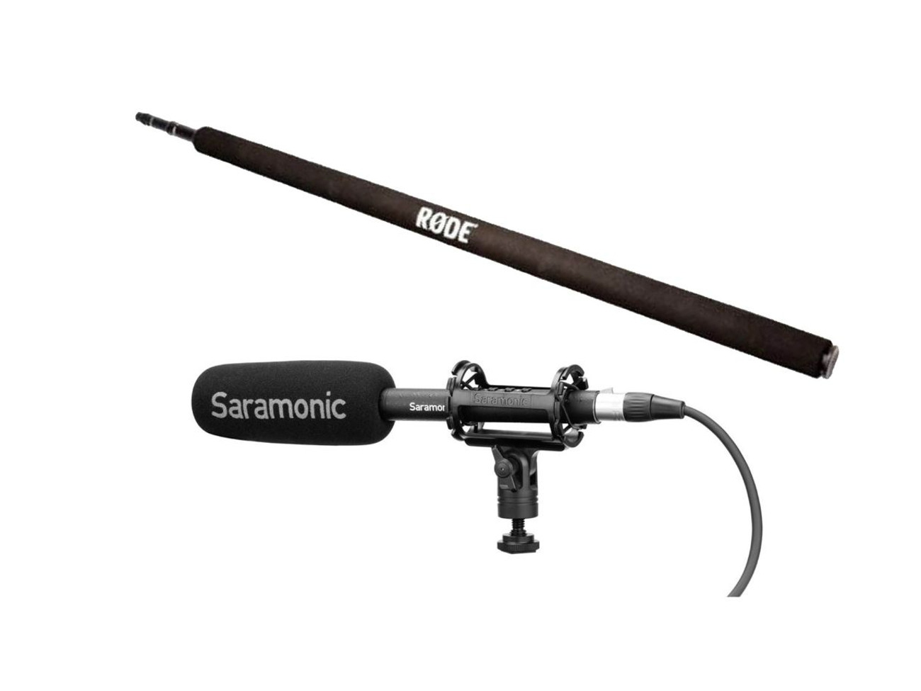 Røde micro boom pole (2m) + godox vds-m3 shotgun mic