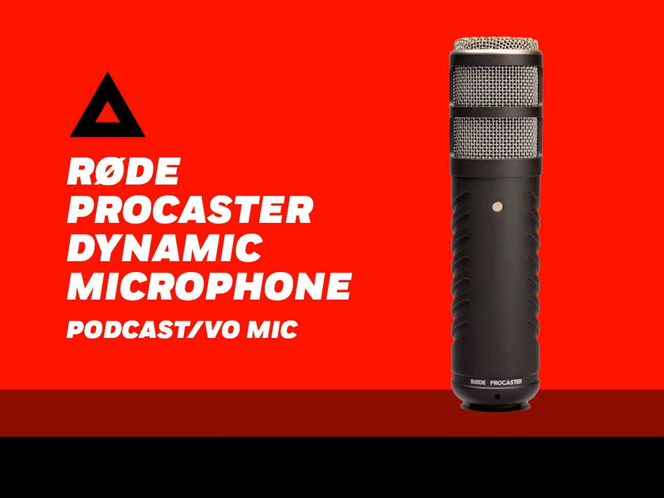Røde procaster dynamic microphone