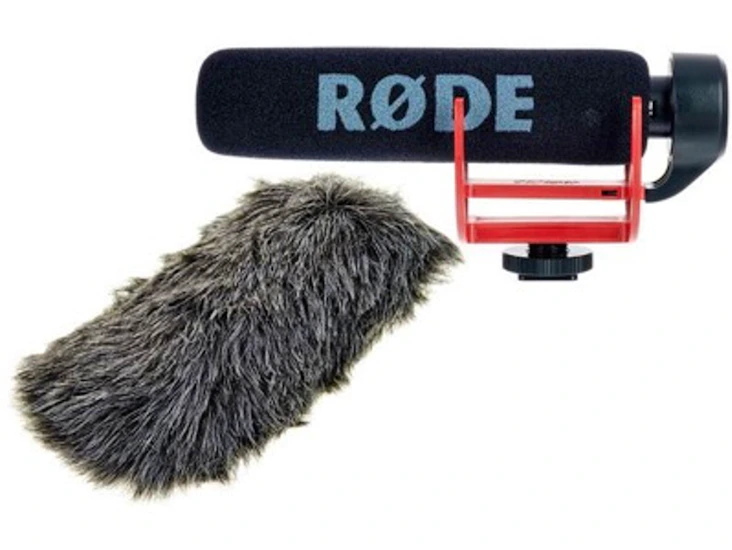 Røde videomic go hot shoe video camera microphone