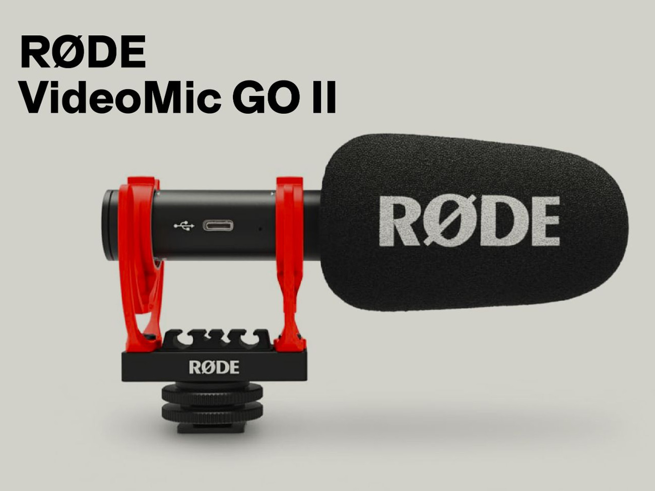 Microphone røde videomic go ii