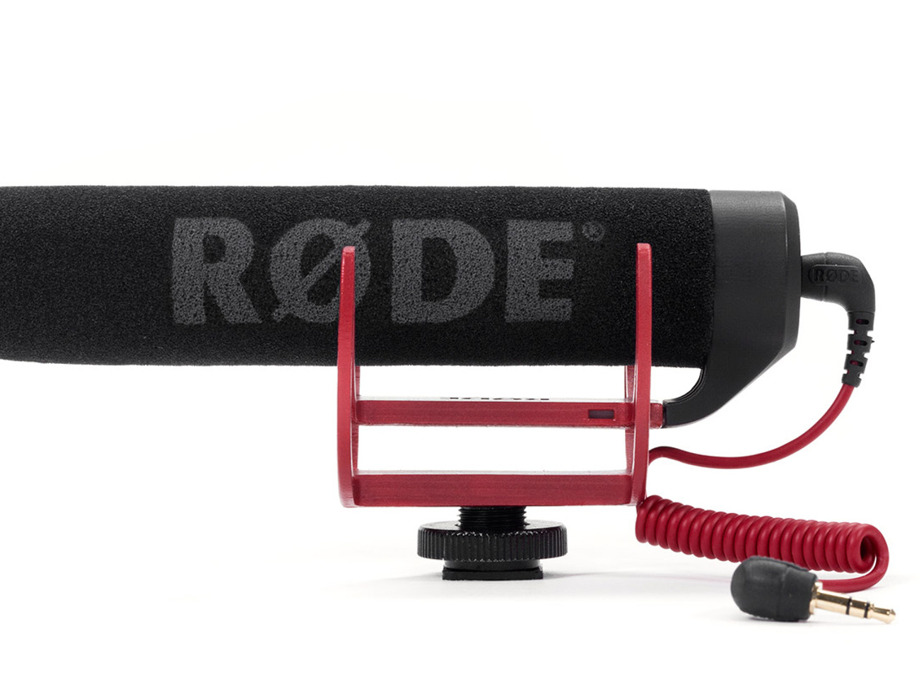 Røde videomic go on camera microphone - black/red