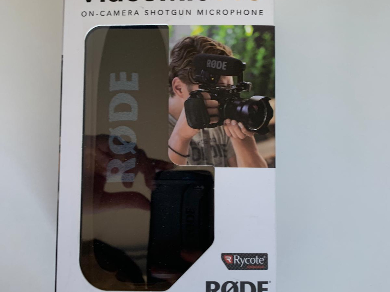 Røde videomic pro and deadcat