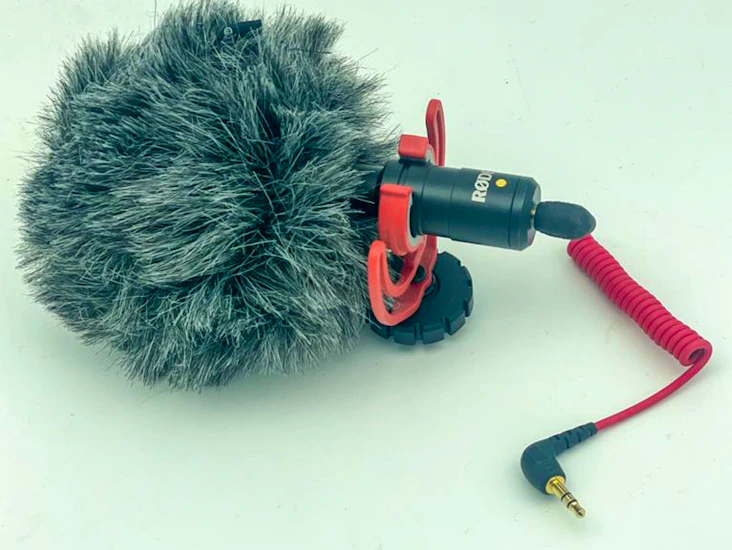 Røde videomicro compact directional microphone + deadcat