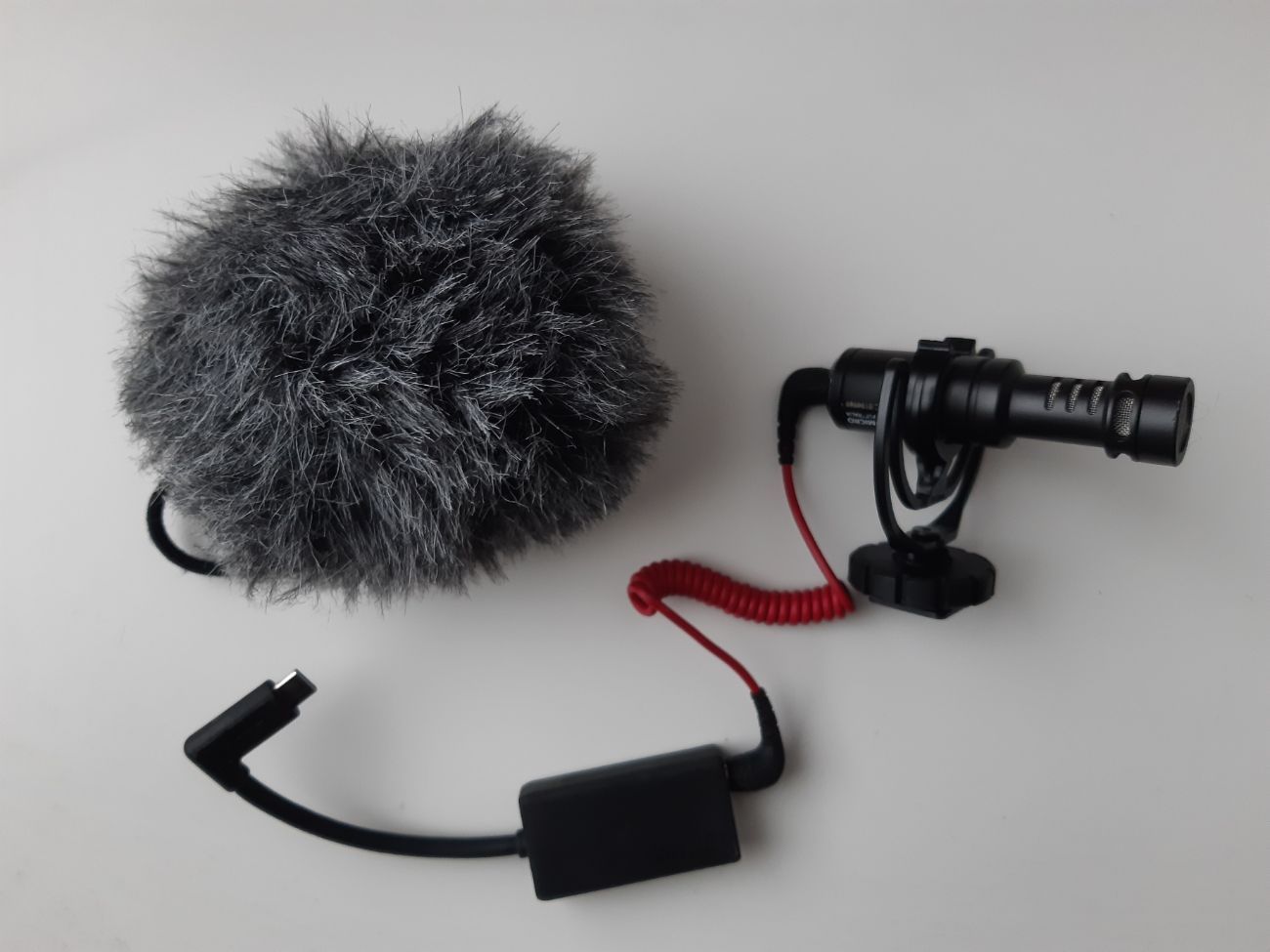 Røde videomicro microphone + gopro adapter
