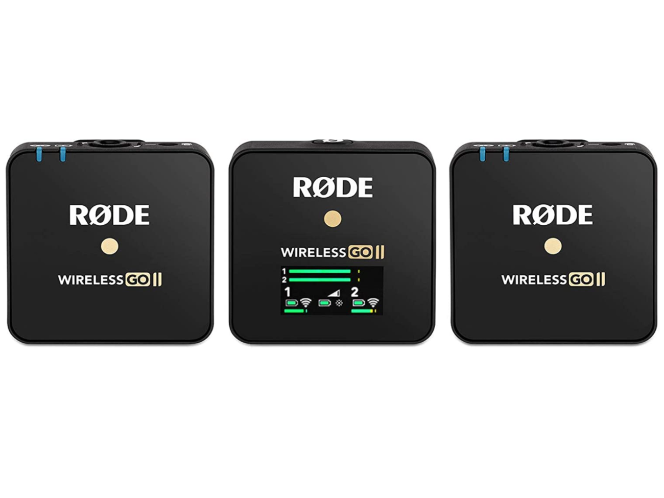 Røde wireless go ii - two trasmitters to the same receiver!