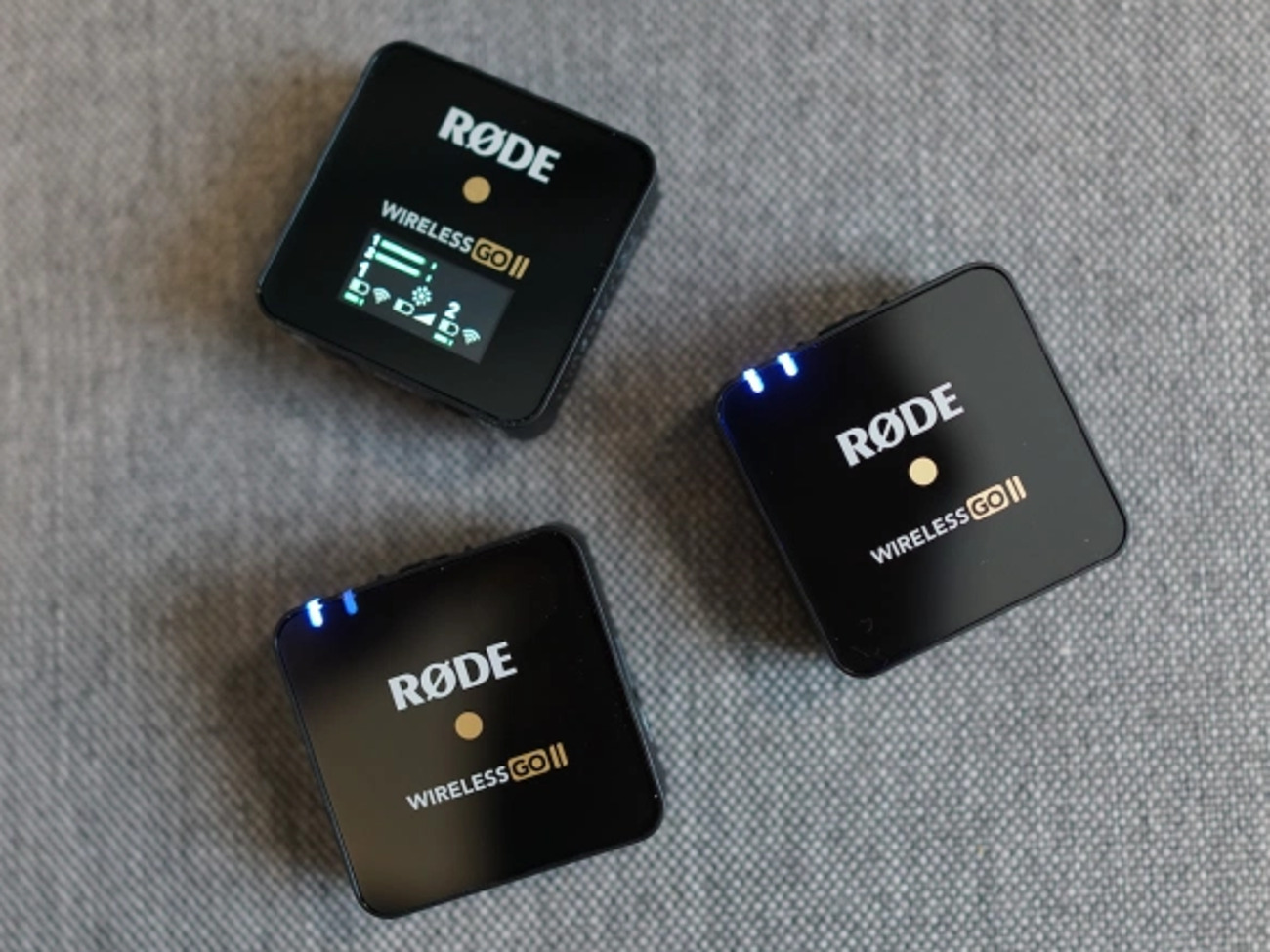 Røde wireless go ii dual channel wireless microphones + 2x rode lavalier mics