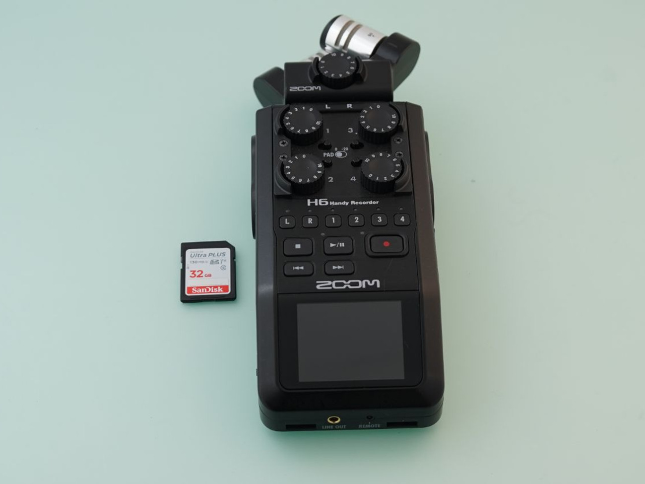 Recorder zoom h6