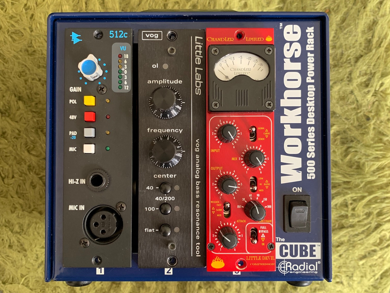 Recording bundle: api 512, vog, chandler compressor