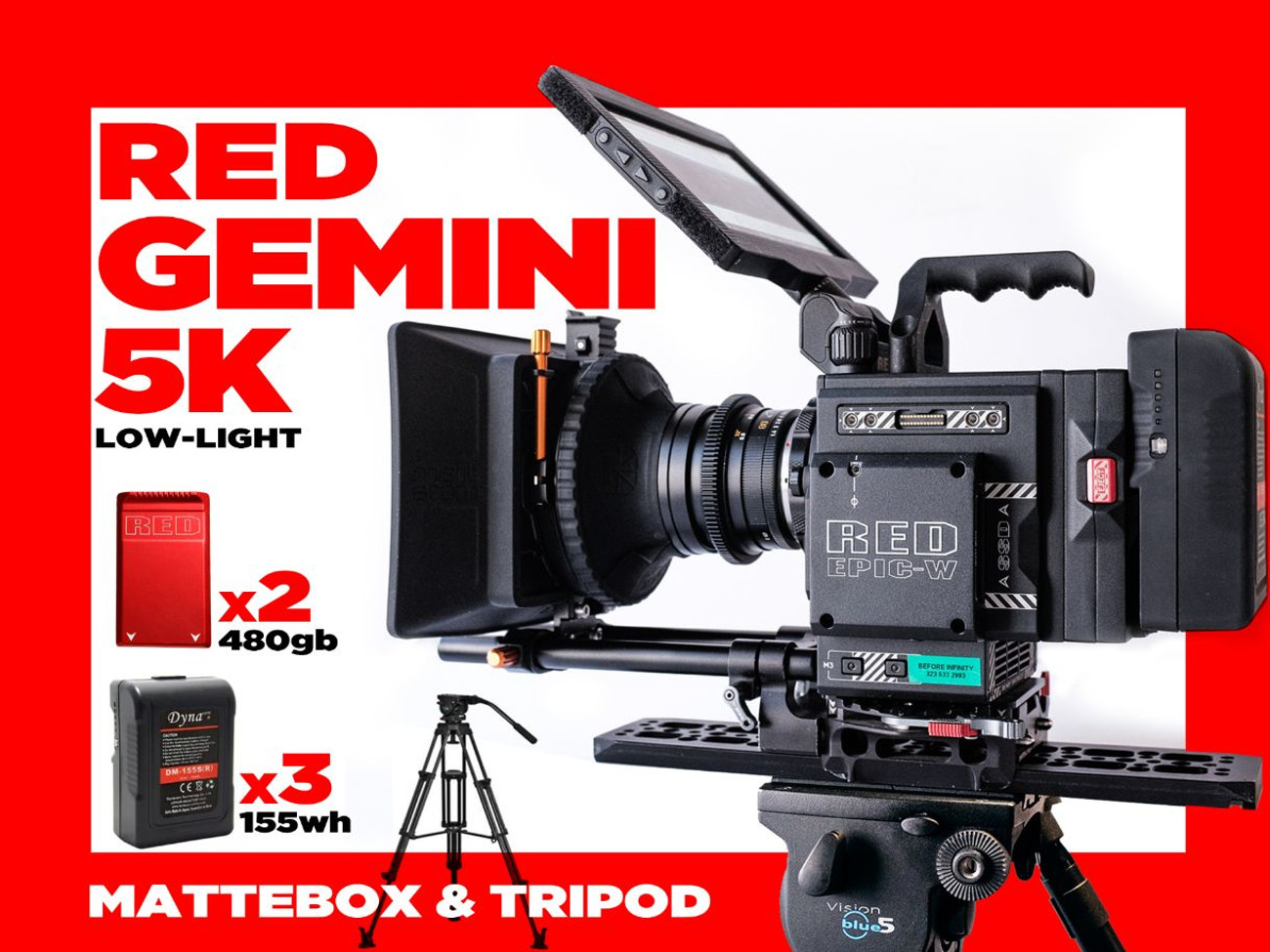 Red 5k gemini base pkg (not weapon helium scarlet monstro)