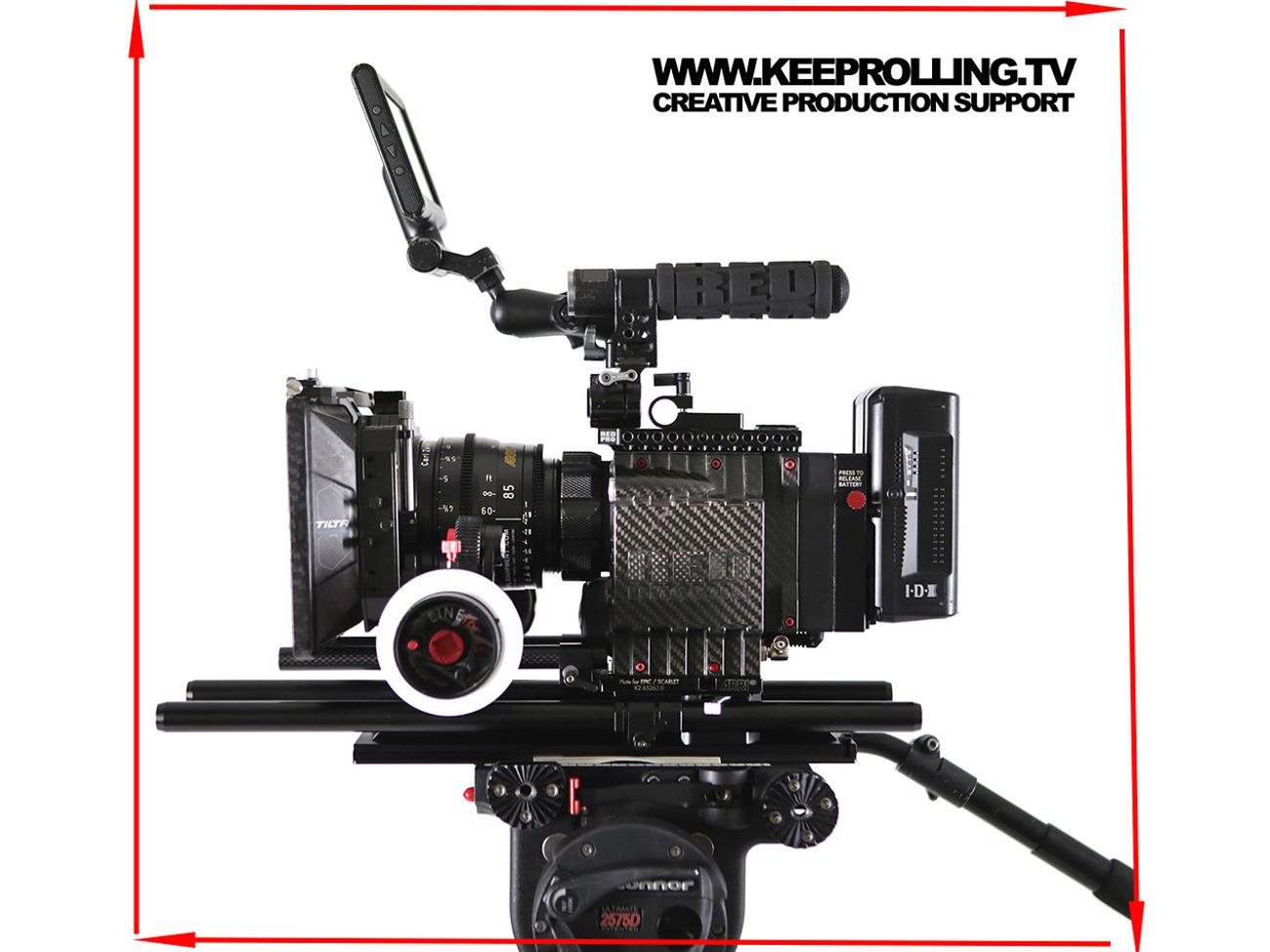 Red dragon 6k dsmc camera kit pl & ef mount