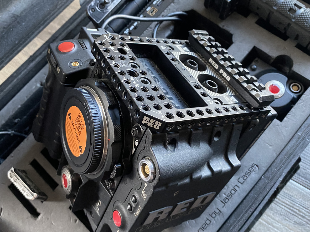 Red epic-x dragon 6k + ef lens