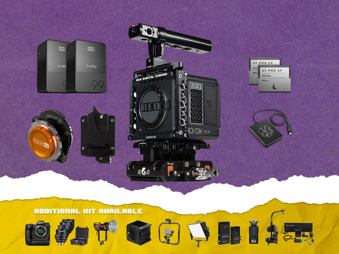 Red komodo 6k production kit 1