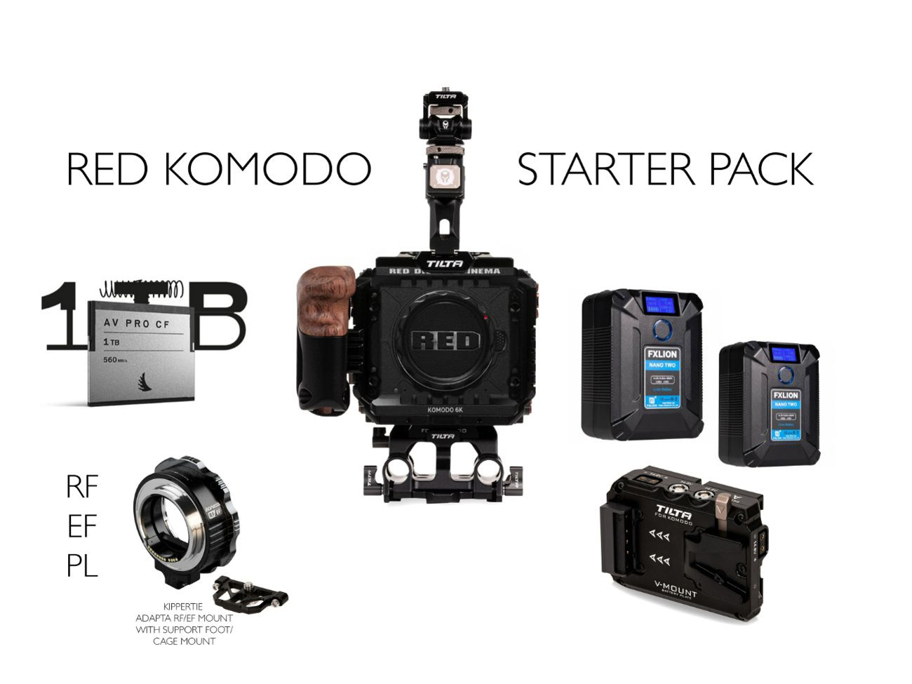 Red komodo 6k starter kit 